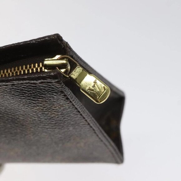 LOUIS VUITTON Monogram Poche Toilette 15 Pouch M47546 LV Auth fm4426 - Picture 10 of 16